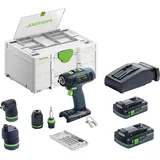 Festool Akku-Bohrschrauber T 18+3 HPC 4,0 I-Set