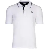 U.S. Polo Assn. Poloshirt weiß L