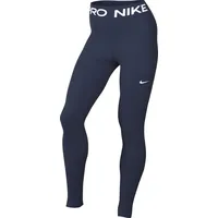 Nike Damen Np 365 TIGHT, Midnight Navy/White, XL