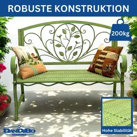 DanDiBo Ambiente Gartenbank 110 x 100 x 110 cm Grün