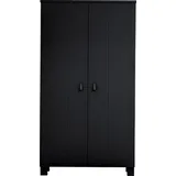 Woood Ties Garderobenschrank 203 x 110 x 0 schwarz