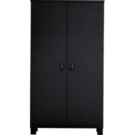 Woood Ties Garderobenschrank 203 x 110 x 0 schwarz