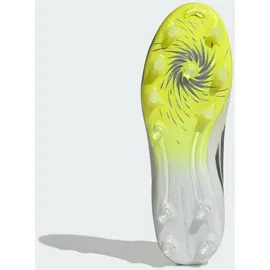 adidas F50 Sparkfusion League AG/FG Herren Cloud White/Iron Metallic/Hi-Res Yellow 42