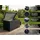 prestige home living outdoor Metall-Aufbewahrungsbox Gartentruhe 300L 100 x 61 x 62 cm Grau