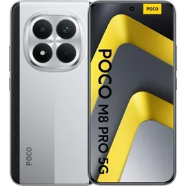 Xiaomi POCO M8 Pro 8 GB RAM 256 GB Silber