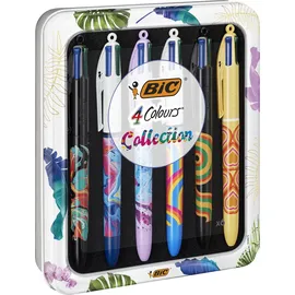 BIC Kugelschreiber 4 Farben Bunt 0,3 mm 6 St.