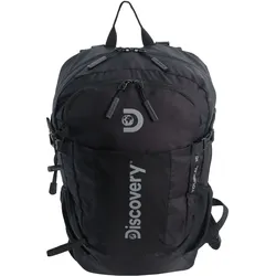 Sportrucksack DISCOVERY "Outdoor", Gr. B: 14.5cm, schwarz, Nylon, casual, Rucksäcke, aus Nylon-Material