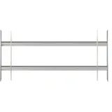 GAH Alberts Alberts Fenstergitter Secorino Basic,ausziehbar,galv.blau verzinkt,HxB-B 300x700-1050mm
