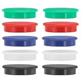 kompatible Ware Magnete Kunststoff Ø 3,2 x 0,73 cm, 10 St.