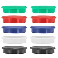 kompatible Ware Magnete Kunststoff Ø 3,2 x 0,73 cm, 10 St.