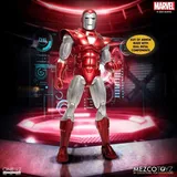 Mezco Toys Marvel Actionfigur 1/12 Iron Man (Silver Centurion Edition) 16 cm