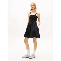 Tommy Hilfiger Spaghettikleid Minikleid Schwarz M
