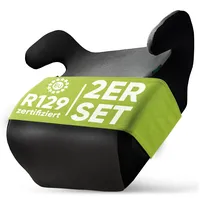 HiTS4KiDS AKRON Coti Kindersitzerhöhung 2er Set | Praktische Sitzerhöhung Auto Kinder für 126-150 cm | Geprüfter Kindersitz 15-36 kg | Komfortabel, Strapazierfähig & hygienisch waschbar