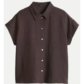 Opus Bluse Falvia Dunkelbraun 36