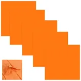 Faltpavillon Popup Pavillon Fjordsen Gartenpavillon Gartenzelt 6-Eck Orange Seitenwände