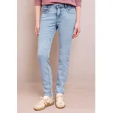 street one studio STREET ONE STUDIO, Damen, Gr. 26, Länge 30, ultra bleach wash, Jeans, 85% Baumwolle, 9% Polyester, 4% Elastomultiester, 2% Elasthan, unifarben, normal, Jeans, 5-Pocket-Style