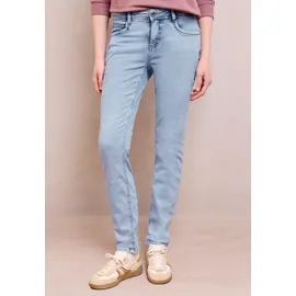 street one studio STREET ONE STUDIO, Damen, Gr. 26, Länge 30, ultra bleach wash, Jeans, 85% Baumwolle, 9% Polyester, 4% Elastomultiester, 2% Elasthan, unifarben, normal, Jeans, 5-Pocket-Style