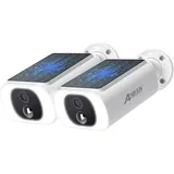 ANRAN Solar Kamera FUNK ÜBERWACHUNGSKAMERA Outdoor WLAN WIFI IP CAMERA AUßEN 5MP