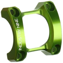 INDUSTRY NINE Frontplatte für Vorbau A318 Stem 31,8 mm lime