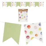 Girlande HAPPY BIRTHDAY DOTS (B 300 cm) - B 300 cm