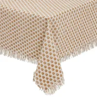 Atmosphera Créateur d'intérieur Tischdecke Beige, Naturmaterialien, 150x250 cm, Wohntextilien,