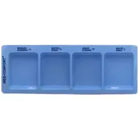 MED-COMFORT Medikamentendispenser Spezial, blau L-09180-B-XL , 1 Karton = 190 Stück