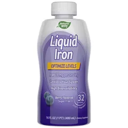 Nature's Way Liquid Iron (480 ml, Beere)