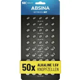 Absina Knopfzellen-Set 1 St. Alkali-Mangan