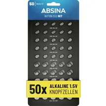 Absina Knopfzellen-Set 1 St. Alkali-Mangan