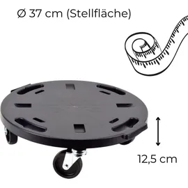 GarPet Transportroller Rollbrett Transportrollen Rollbrett Werkstatt Pflanzen Rollbretter Transport Möbelrollen flach Pflanzenroller rund Transporthilfe