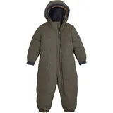 KILLTEC first instinct by killtec Kinder Steppoverall mit Kapuze/Schneeanzug ist wasserabweisend FIOW 20 MNS QLTD ONPC, dunkeloliv, 122, 42261-000