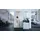 Vladon Garderobenpaneel Vladon 57 x 170 x 20 cm Creme Hochglanz