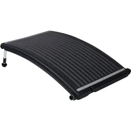 vidaXL Solarheizung gebogen schwarz 110x65 cm