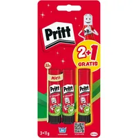 PRITT Klebestifte 3×11 g 2 + 1 gratis), Blisterkarte