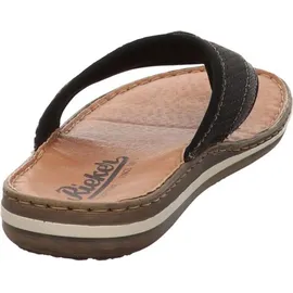 Rieker Herren 21084 Zehentrenner, Schwarz 40