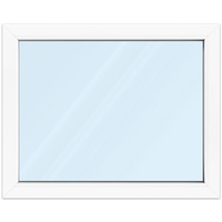 Fenster 100x80 cm, Kunststoff Profil aluplast IDEAL® 4000, Weiß, 1000x800 mm, einteilig festverglast, 2-fach Verglasung, individuell konfigurieren
