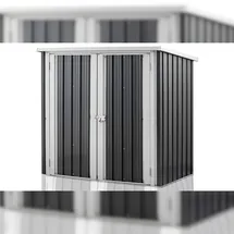 Aileenstore Geräteschrank 1,41 x 0,76 m Grau