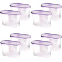 BestLivings Vorratsdose 7 x 17 x 12,5 cm 8-tlg. lila