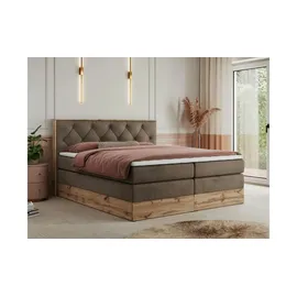 MKS Meble Veneto King 200 x 200 cm H3 Braun