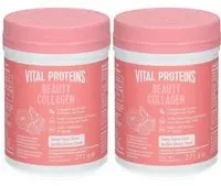 VITAL PROTEINS Beauty Collagen Fraise et Citron Poudre 2x271 g