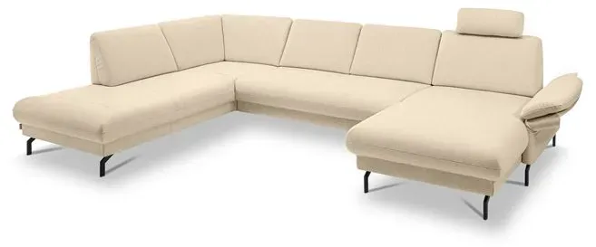 Segmüller Werkstätten Wohnlandschaft Mara02 Stoff Beige