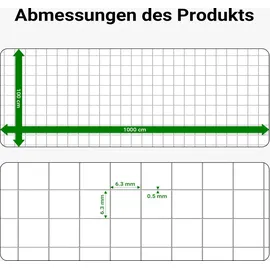 Wiltec Volierendraht 1 x 10 m