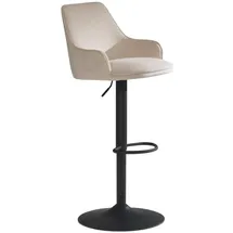 FineBuy Barhocker 86 - 106 cm Beige
