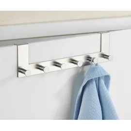 Wenko Türgarderobe Celano Edelstahl Silber