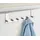 Wenko Türgarderobe Celano Edelstahl Silber
