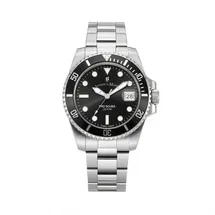 B JACQUES DU MANOIR Pro Scuba Edelstahl 43 mm JWG02801