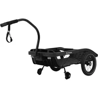 Hamax Venture Cargo Lastenanhänger schwarz