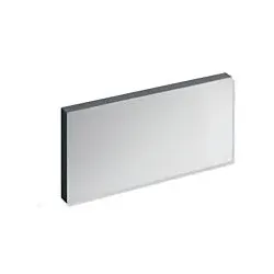 Hewi Montageplatte 950.51.016XA90 240x105x18mm, mit Abdeckung, rechteckig, tiefschwarz