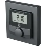 eQ-3 Homematic IP Wandthermostat mit Luftfeuchtigkeitssensor anthrazit