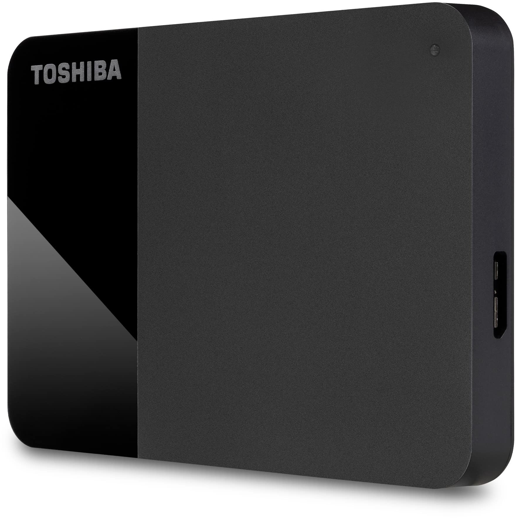 Toshiba 1 TB Canvio Ready — tragbare externe 2,5-Zoll-Festplatte mit USB 3.2 Gen 1 High Speed, kompatibel mit Microsoft Windows 8.1, 10, 11 und macOS, schwarz (HDTB410EK3AA)